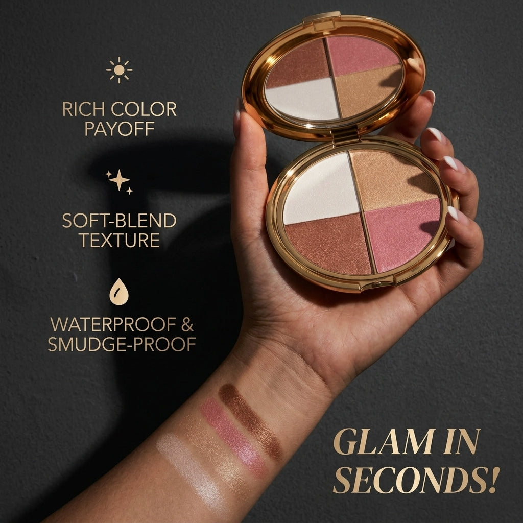 Glam in Seconds Eye & Cheek Palette